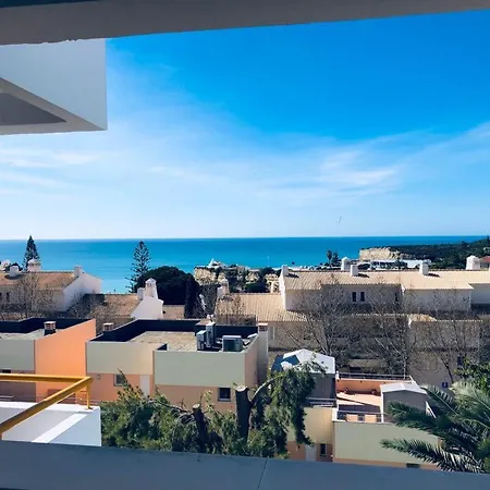 شقة Quinta Das Palmeiras, Sea View And Pool In Porches فارو